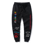 Quality Fleece Trousers ASTROWORLD Letter Printed Women Men Jogging Pants Hip Hop Streetwear Men SweatpantS