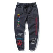 Quality Fleece Trousers ASTROWORLD Letter Printed Women Men Jogging Pants Hip Hop Streetwear Men SweatpantS