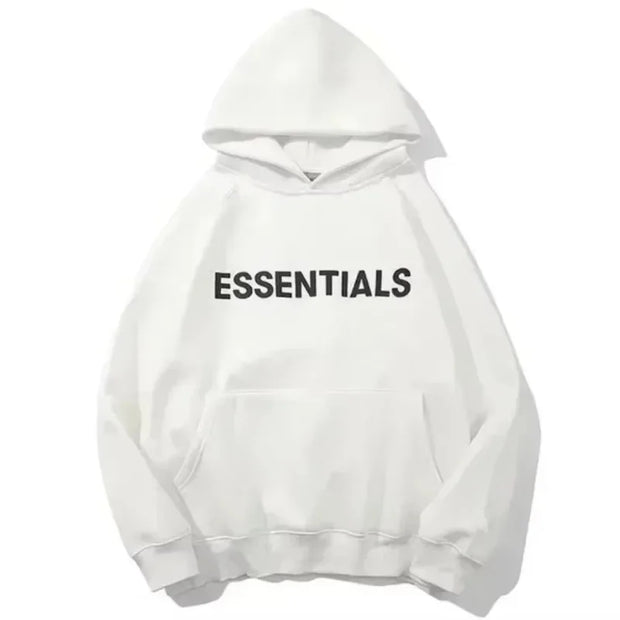 2025 Essentials Hoodie Letter Logo Sweatshirt High Quality Hip Hop Loose Unisex Extra Large Fashion Brand Pullover Hoodie